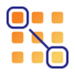 Strategizing with data icon