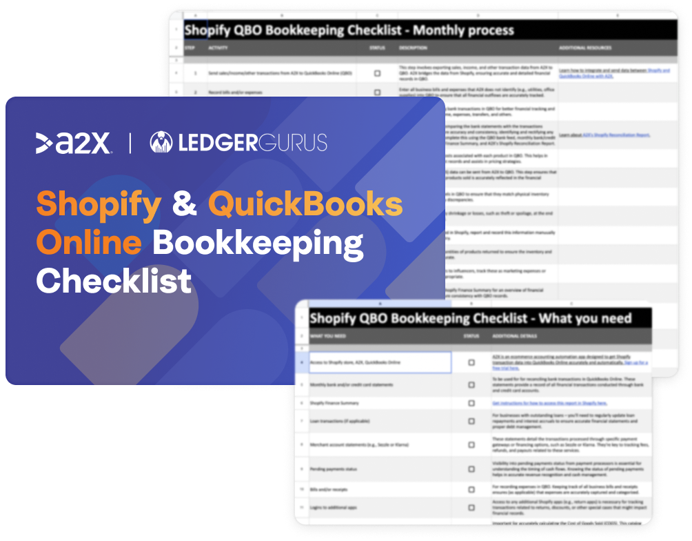 Monthly bookkeeping checklist for fashion brands